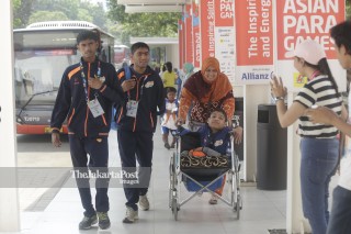 Kedatangan Atlet Asian Para Games 2018
