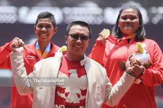 Emas Indonesia Tolak Peluru F20 Suparniyati