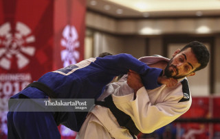 Judo Putra Final Asian Para Games 2018_Korea Selatan VS Iran