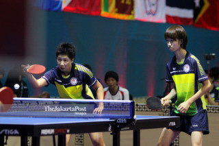 PETENIS MEJA HONGKONG WONG KA MAN DAN NG MUI WUI BERLAGA DI ASIAN PARA GAMES 2018