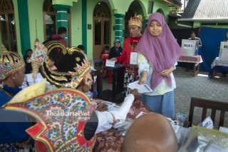 Pencoblosan Pemilu di Yogyakarta