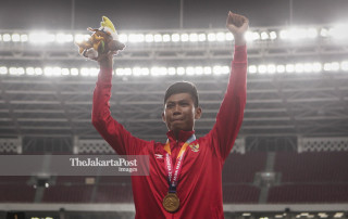 Para atletik Asian Para Games 2018_Indonesia