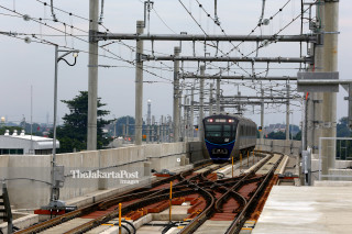 The progress of MRT Jakarta