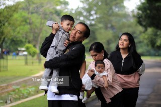 President Joko Widodo family gathering
