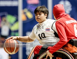 Basket Kursi Roda Asian Para Games 2018_ Iran vs Thailand