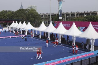 Venue Lawn Balls Asian Para Games 2018