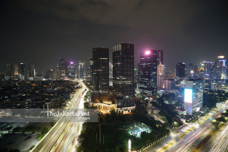 Jakarta City At Night
