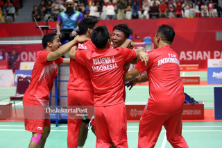 Badminton Putra Asian Paragames 2018_INA