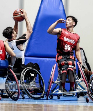Basket putra Asian Para Games 2018_INA vs IRAN