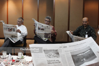 File; Media Visit Bank Indonesia ke The 'Post"