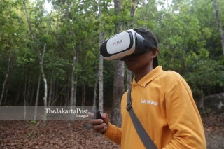 Aplikasi virtual Guide Bukit Peramun Belitung