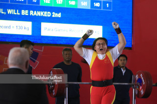 Powerlifting Asian Para Games 73 kg
