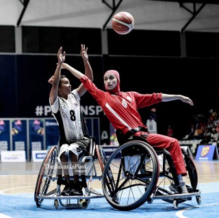 Basket Kursi Roda Asian Para Games 2018 Iran vs Thailand