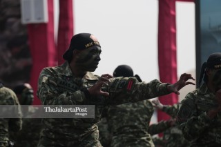 Gladi Bersih HUT TNI ke-74