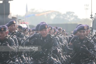Gladi Bersih Upacara HUT TNI ke-74