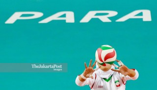 Voli Duduk Asian Para Games 2018_China vs Iran