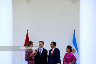 Indonesia - Argentina bilateral meeting