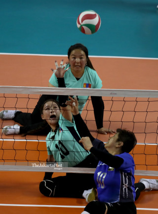 -Bola Voli Duduk Putri Jepang Vs Mongolia Grup C