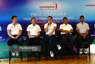 Golf: Konferensi Pers Combiphar Players Championship 2019