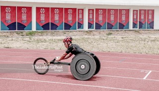 Atlit Korea Selatan berlatih jelang Asian Para Games